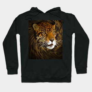 Jaguar portrait Hoodie